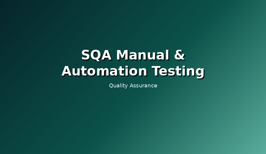 SQA recorded